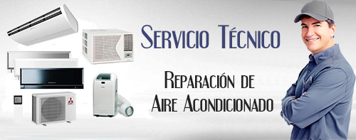 Servicio tecnico de reparacion de aparatos de aire acondicionado.